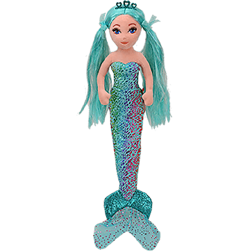 Azure the Mermaid Medium Sea Sequins Foil