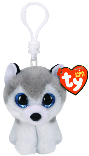 Buff the Husky Clip Beanie Boo