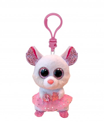 Nina the Mouse with Tutu Clip Beanie Boo