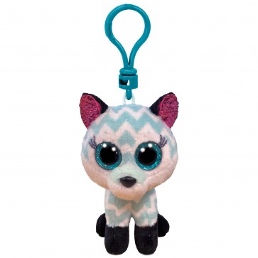 Atlas the Aqua Fox Clip Beanie Boo