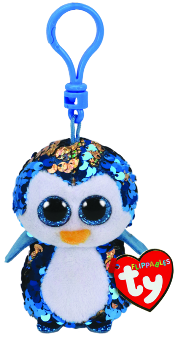 Payton the Blue Penguin Clip Flippables