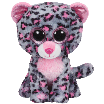 Tasha the Pink & Grey Leopard (regular)