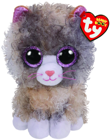 Scrappy the Grey Cat Regular Beanie Boo