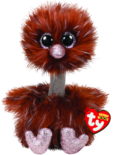 Orson the Brown Ostrich Regular Beanie Boo