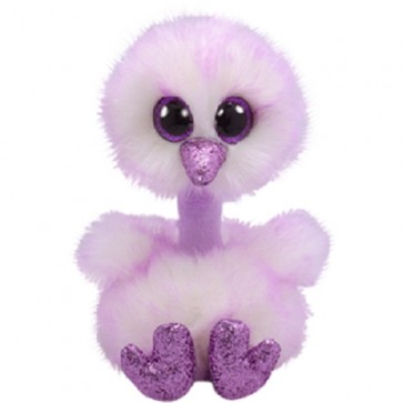 Kenya the Lavender Ostrich Regular Beanie Boo