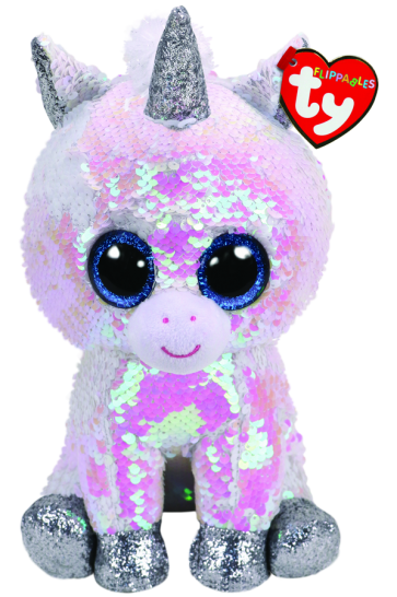 Diamond the White Unicorn Medium Flippable