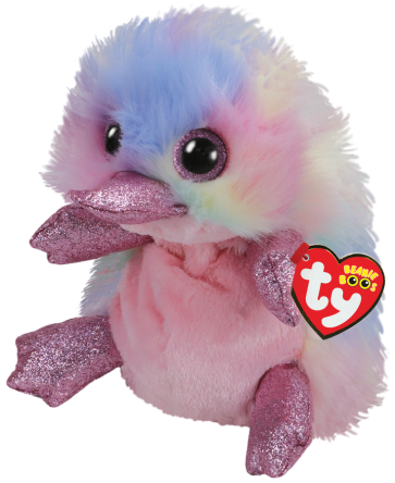 Pentunia the Multicoloured Platypus Medium Beanie Boo