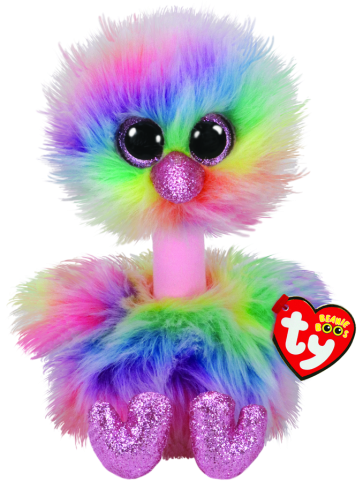 Asha the Pastel Ostrich Medium Beanie Boo