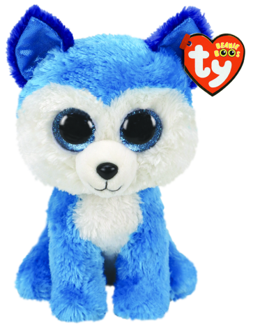 Prince the Blue Husky Medium Beanie Boo