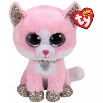 Fiona the Pink Cat Medium Beanie Boo