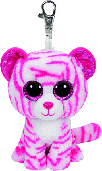 Asia the White Tiger Clip Beanie Boo