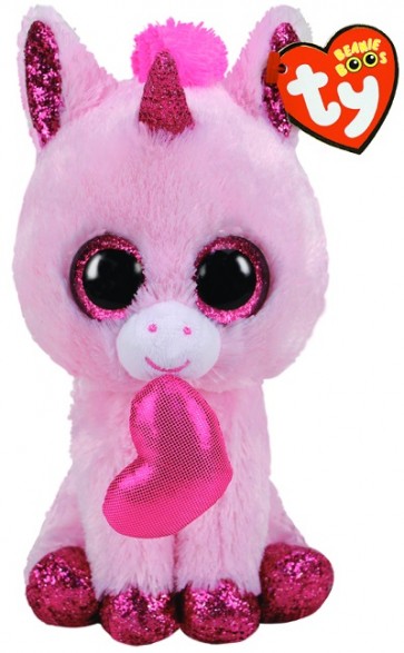 Darling the Unicorn Valentine's Day Regular Beanie Boo