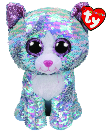 Whimsy the Blue Cat Medium Flippable