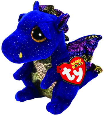 Saffire the Blue Dragon Regular Beanie Boo