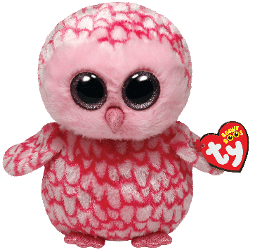 Pinky the Pink Barn Owl (medium)