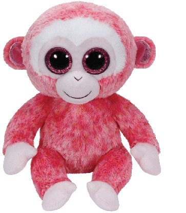 Ruby the Red & White Monkey (medium)
