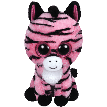 Zoey the Pink Zebra (medium)