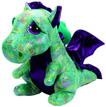 Cinder the Green Dragon Large Beanie Boo