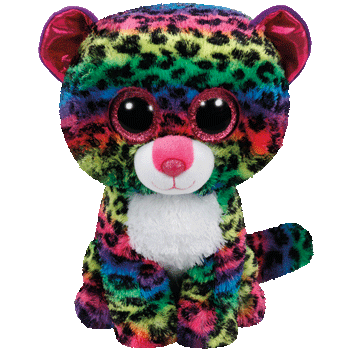 Beanie Boos Australia Dotty the Multicoloured Leopard regular
