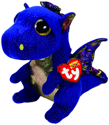 Saffire the Blue Dragon Medium Beanie Boo