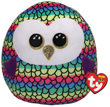 Owen the Owl Squish-A-Boos