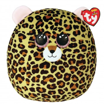 Livvie the Leopard 14" Squish-A-Boos