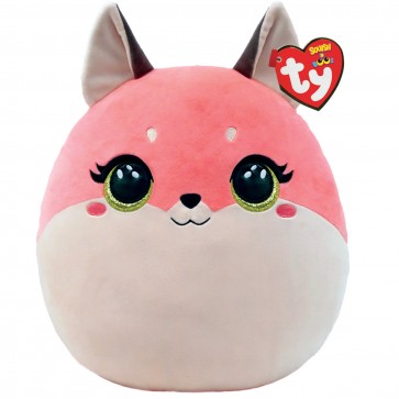 Roxie the Pink Fox 14" Squish-A-Boos