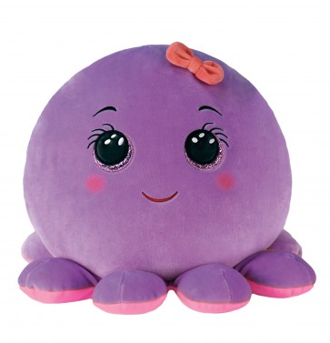 Octavia the Purple Octopus 14" Squish-A-Boos