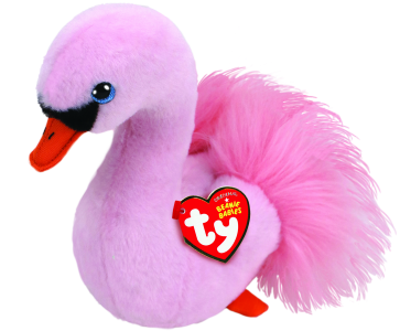 Odette the Pink Swan Regular Beanie Babies