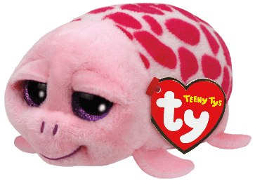Beanie Boos Australia Shuffler the Pink Turtle Teeny Tys