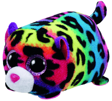 Jelly the Multi-Coloured Leopard (Teeny Tys)