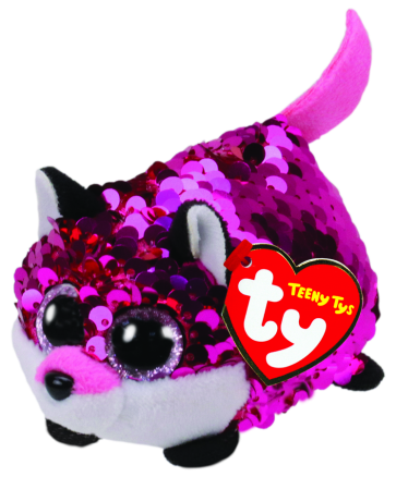 Jewel the Pink Fox Sequin Teeny Tys