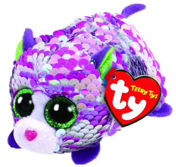 Lilac the Purple Cat Sequin Teeny Tys