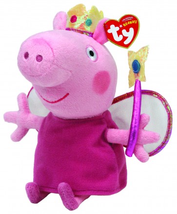 Peppa Pig Princess Peppa Regular Beanie Babies