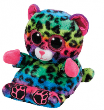 Lance the Multicoloured Leopard Phone Holder Peek-A-Boos