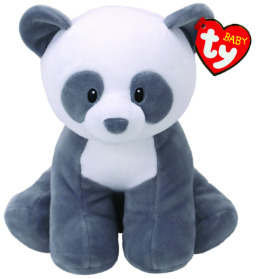 Mittens the Grey Panda Baby Ty Medium