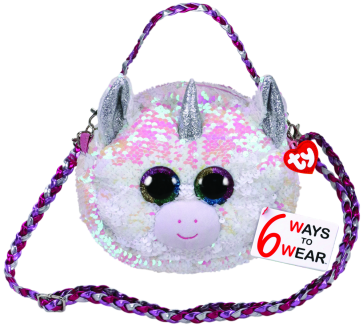 Diamond the White Unicorn Sequin Purse Ty Fashion