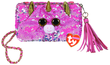 Fantasia the Unicorn Sequin Square Purse