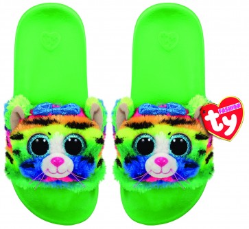 Tigerly the Rainbow Cat Slides Medium