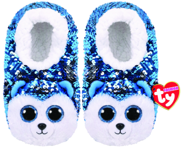 Slush the Dog Sequin Slippers Small