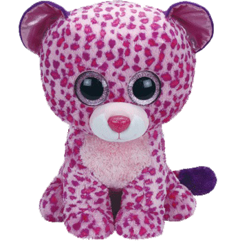 Glamour the Pink Leopard XL Beanie Boo