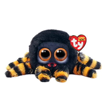 Halloween Charlotte the Black Spider Regular Beanie Boo