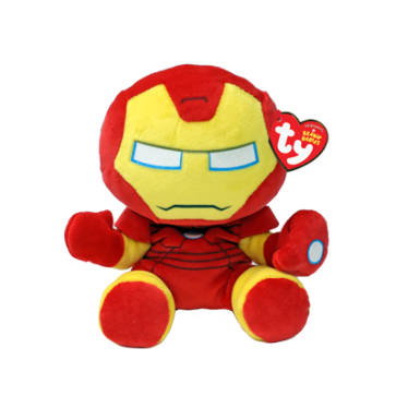 Marvel Iron Man Regular Soft Beanie Babies