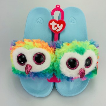 Owen the Multicoloured Owl Slides Small