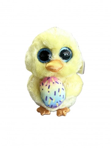 Marigold the Yellow Duck Holding an Easter Egg Regular Beanie Boo