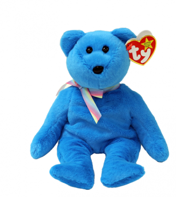 Teddy II the Blue Bear Regular Beanie Babies
