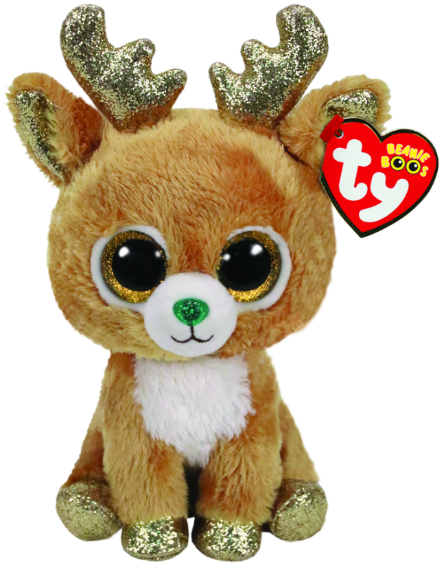 Glitzy beanie boo top