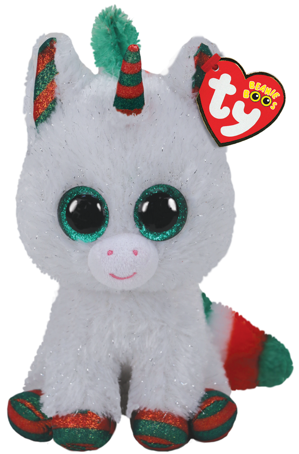 ty beanie boo candy cane unicorn