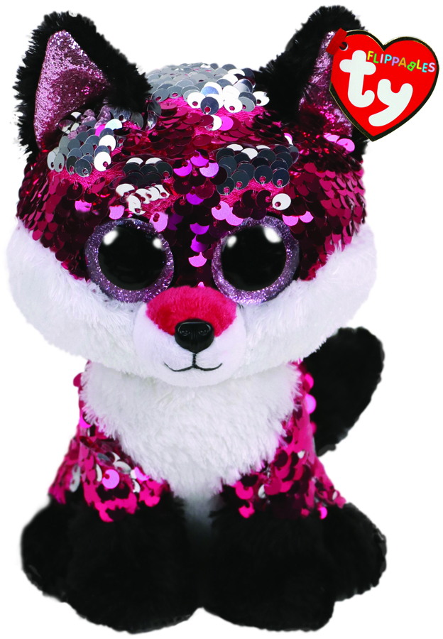 Jewel the Pink Fox Medium Flippable 