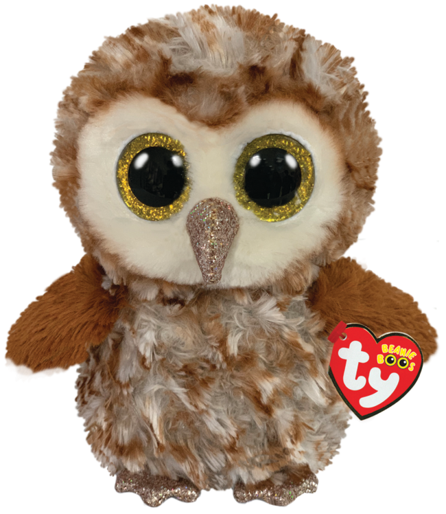 Beanie Boos Australia Percy The Barn Owl Medium Beanie Boo